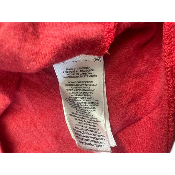 Polo Ralph Lauren Red Mens XL Custom Slim Fit S/S T-Shirt Shirt - Picture 4 of 6